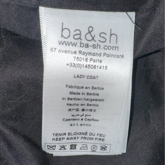 New BA&SH Vic Multicolor Jacket Size XS - Picture 11 of 13